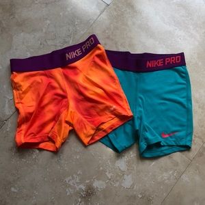 Nike Pro training Shorts Set of 2